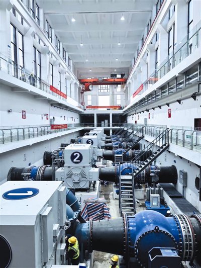 皖北通水冲刺再添关键动能