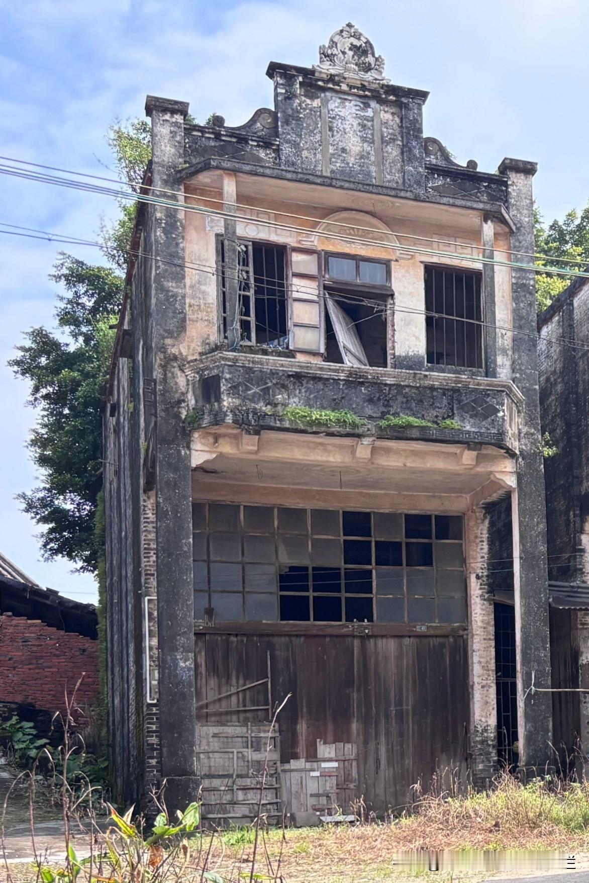 寻乡踪影｜台山市·台城街道‌×圆山圩圆山墟是台山侨圩中保存最完好的一座建筑群