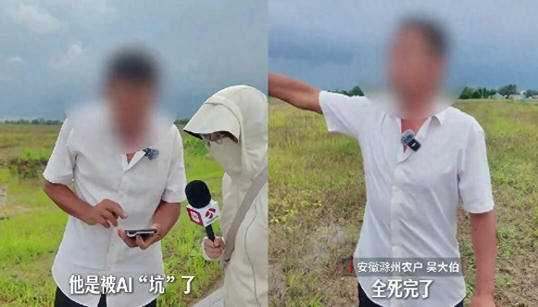 种了一辈子田地的老农，不靠老经验、不问农技员，把AI当成专属农事专家，依照机