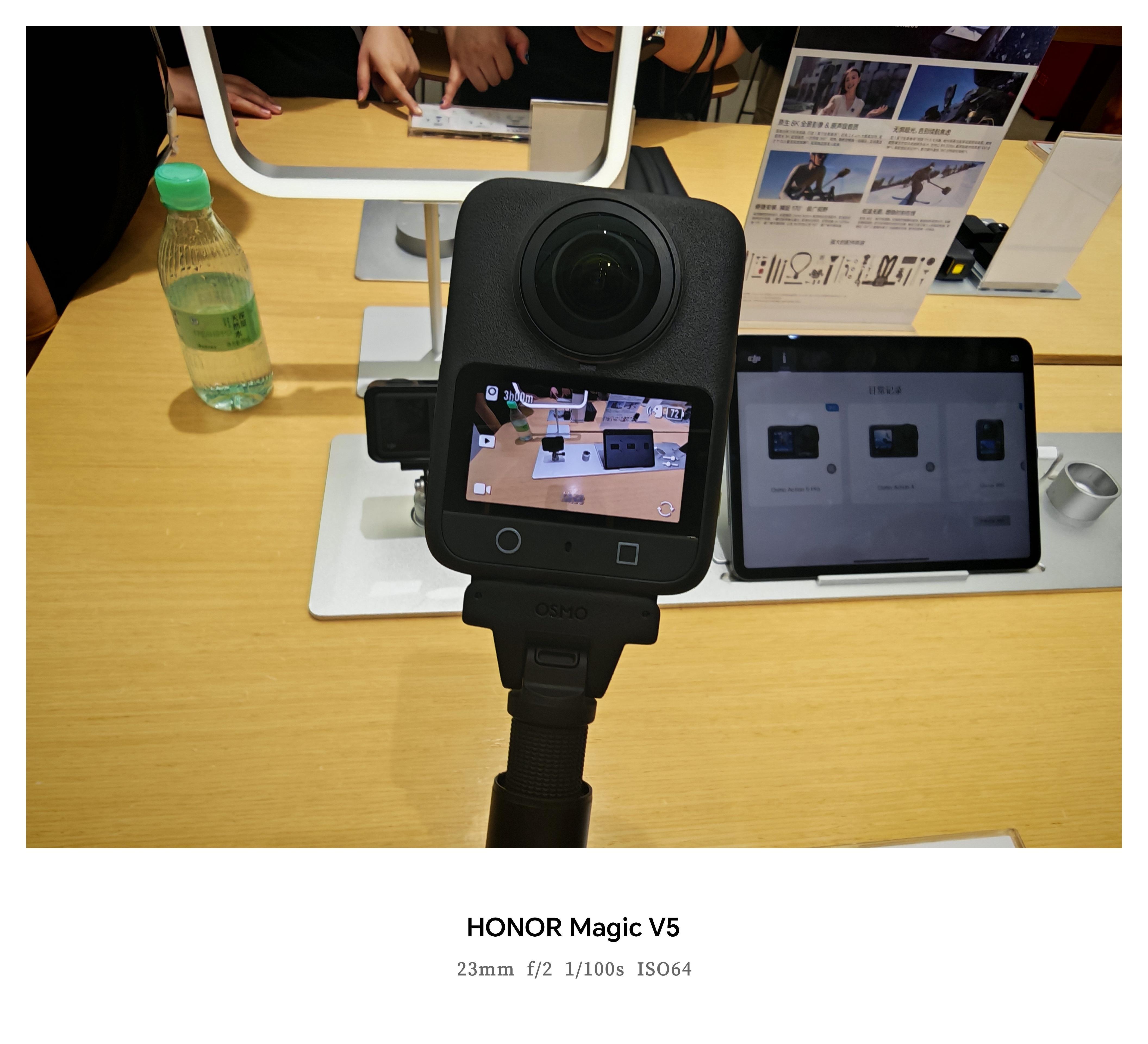刚去大疆看了看OSMO360，1英寸大底、支持8K夜景拍摄，360度全景拍摄，