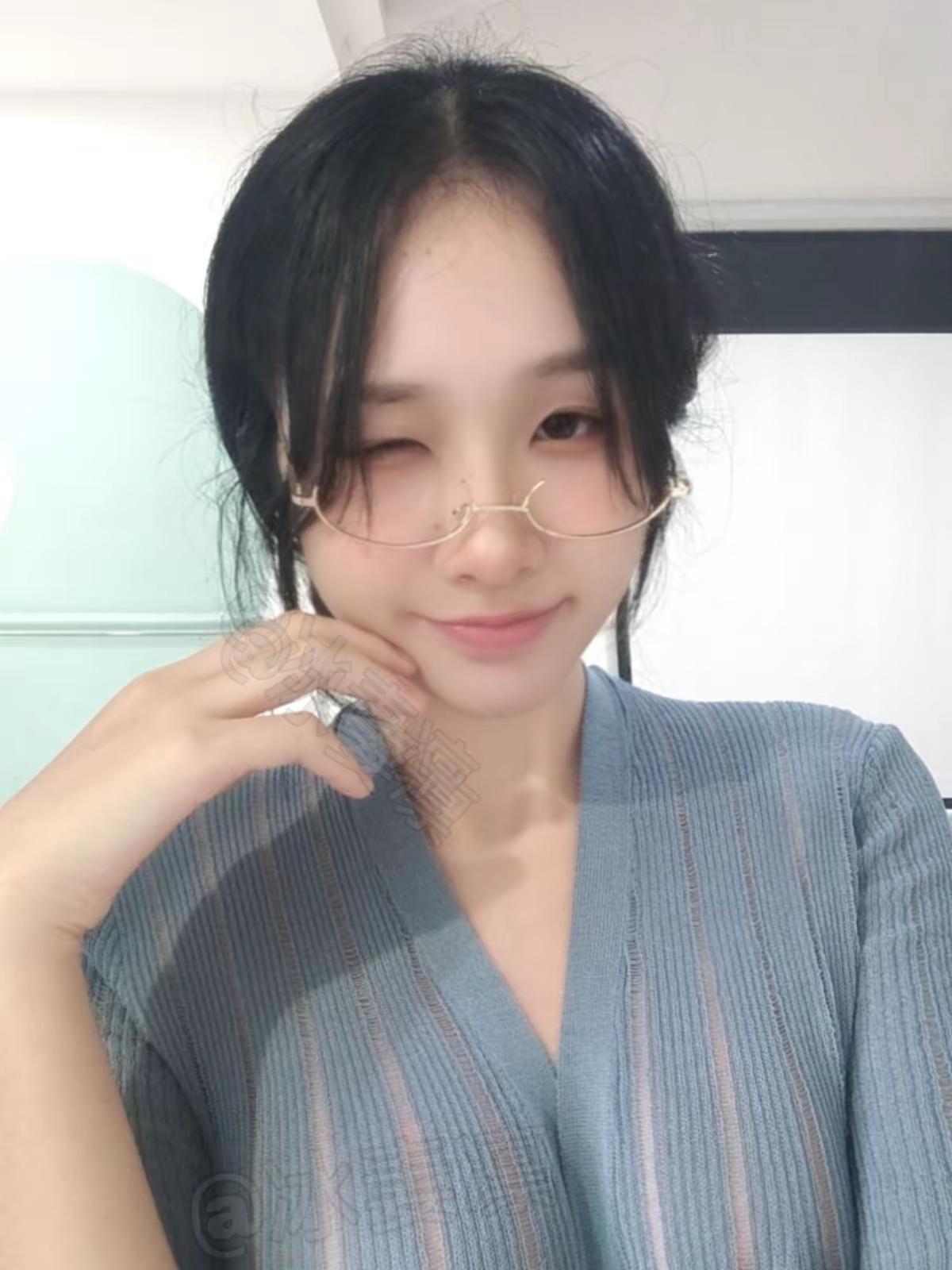 可以说想你吗会不会太暧昧了眼镜控眼镜妹温柔风穿搭