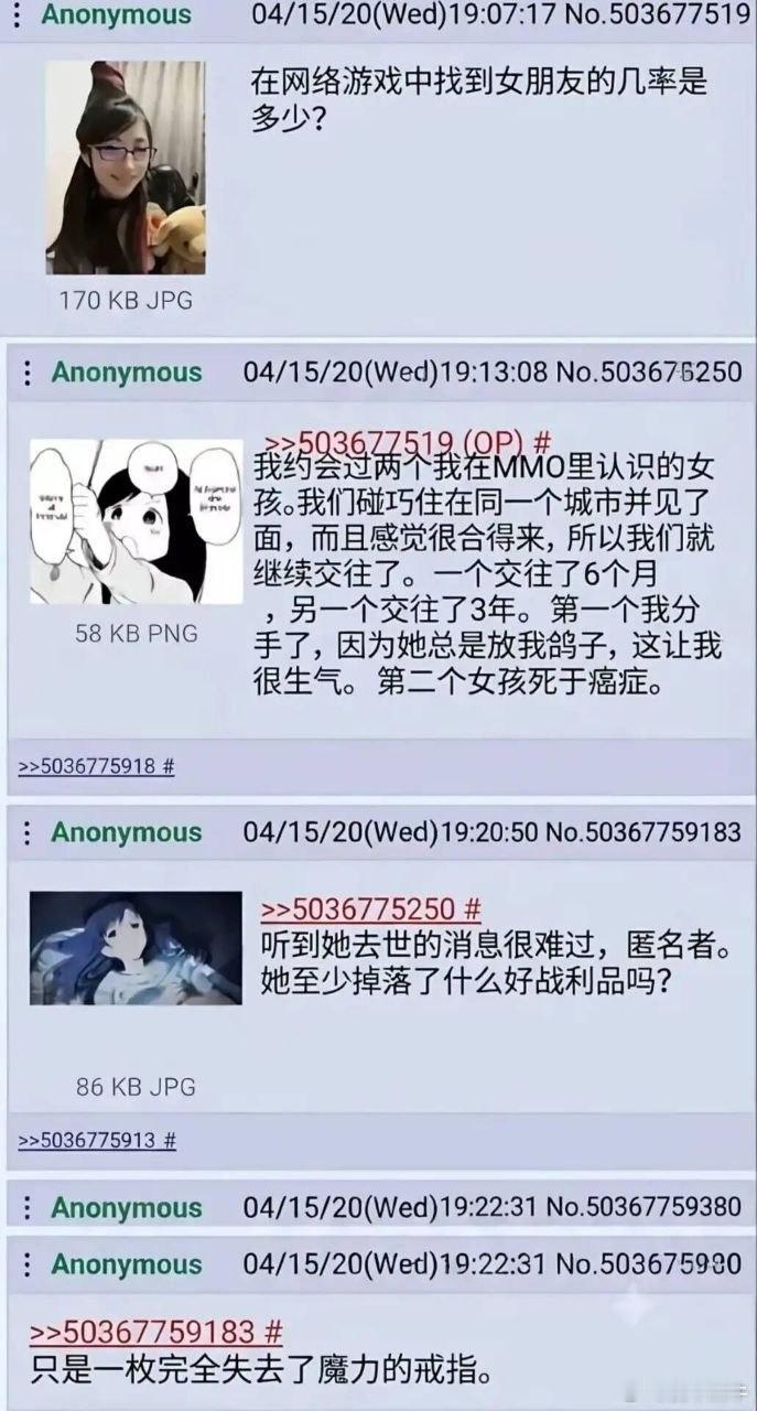 【在魔兽世界中找到女朋友的几率是多少?】魔兽世界魔兽世界​​​