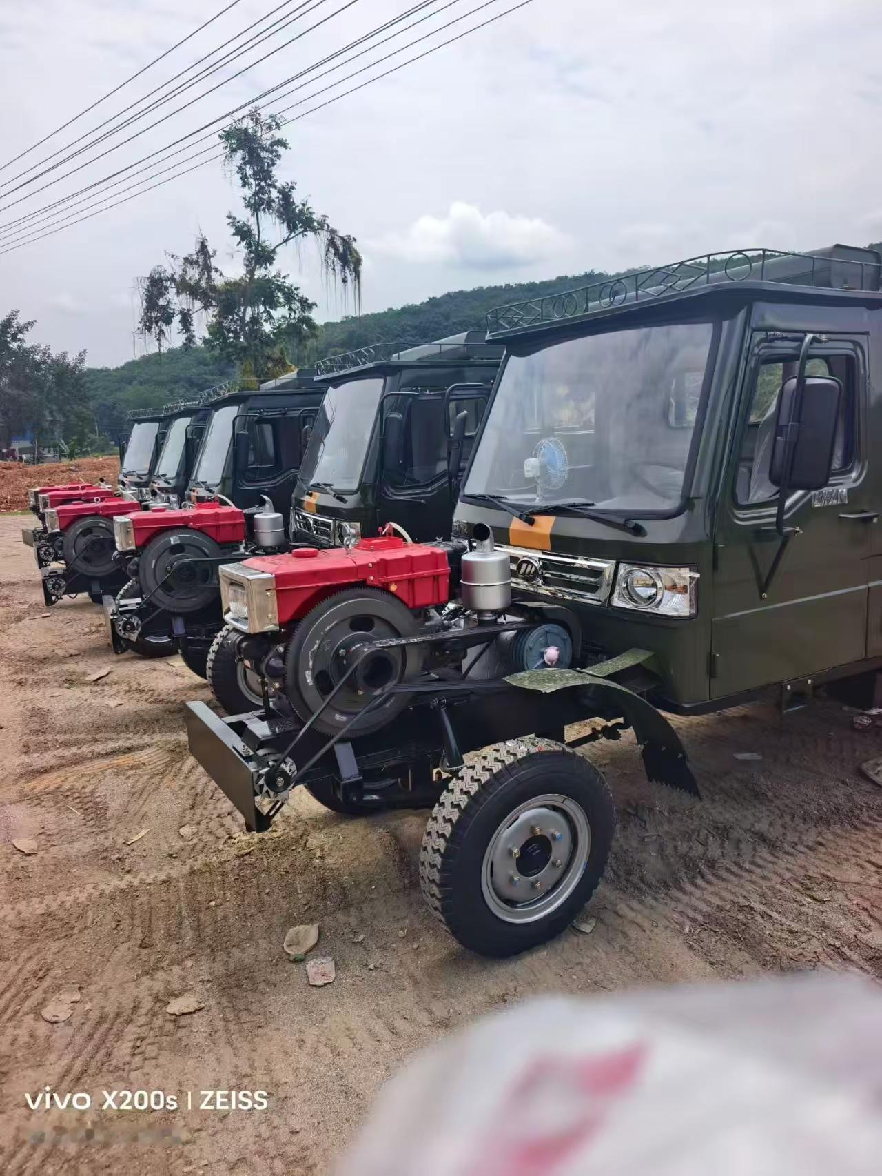 缅北地区的农用车市场挺火！重庆力帆生产的三轮农用车，在缅甸缅北地区，卖的还挺