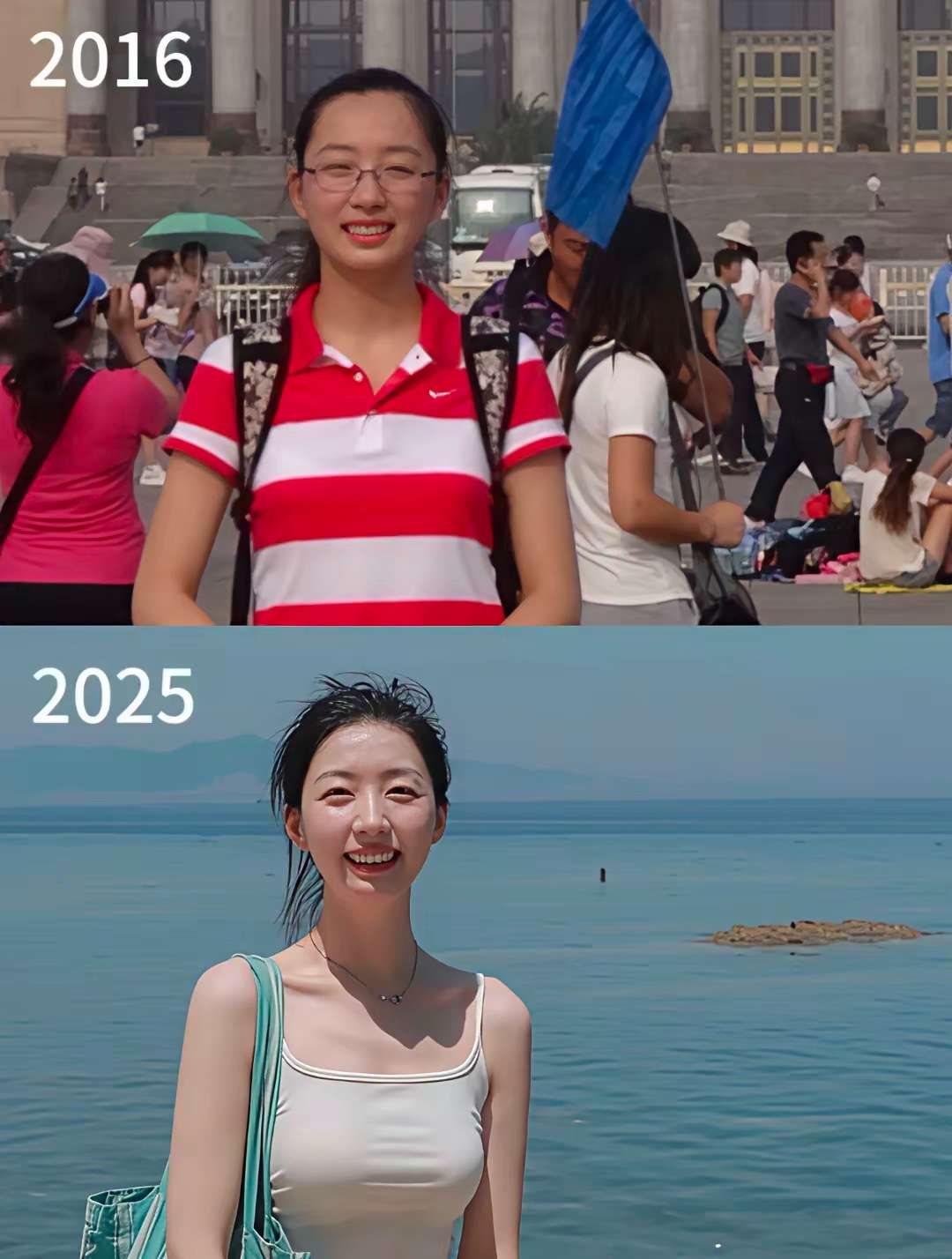 女大十八变，越变越好看。