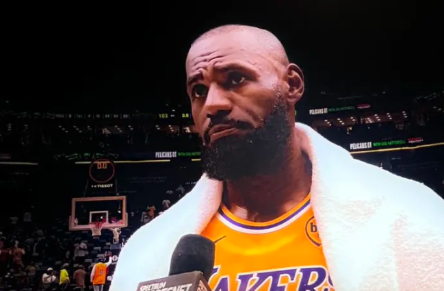 NBA常规赛湖人客场对阵鹈鹕的比赛已经结束。全场战罢，湖人以111-103战胜鹈