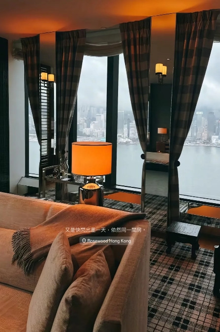 马筱梅又发表感慨了！和汪小菲到香港出差，住的还是同一间房！对于马筱梅而