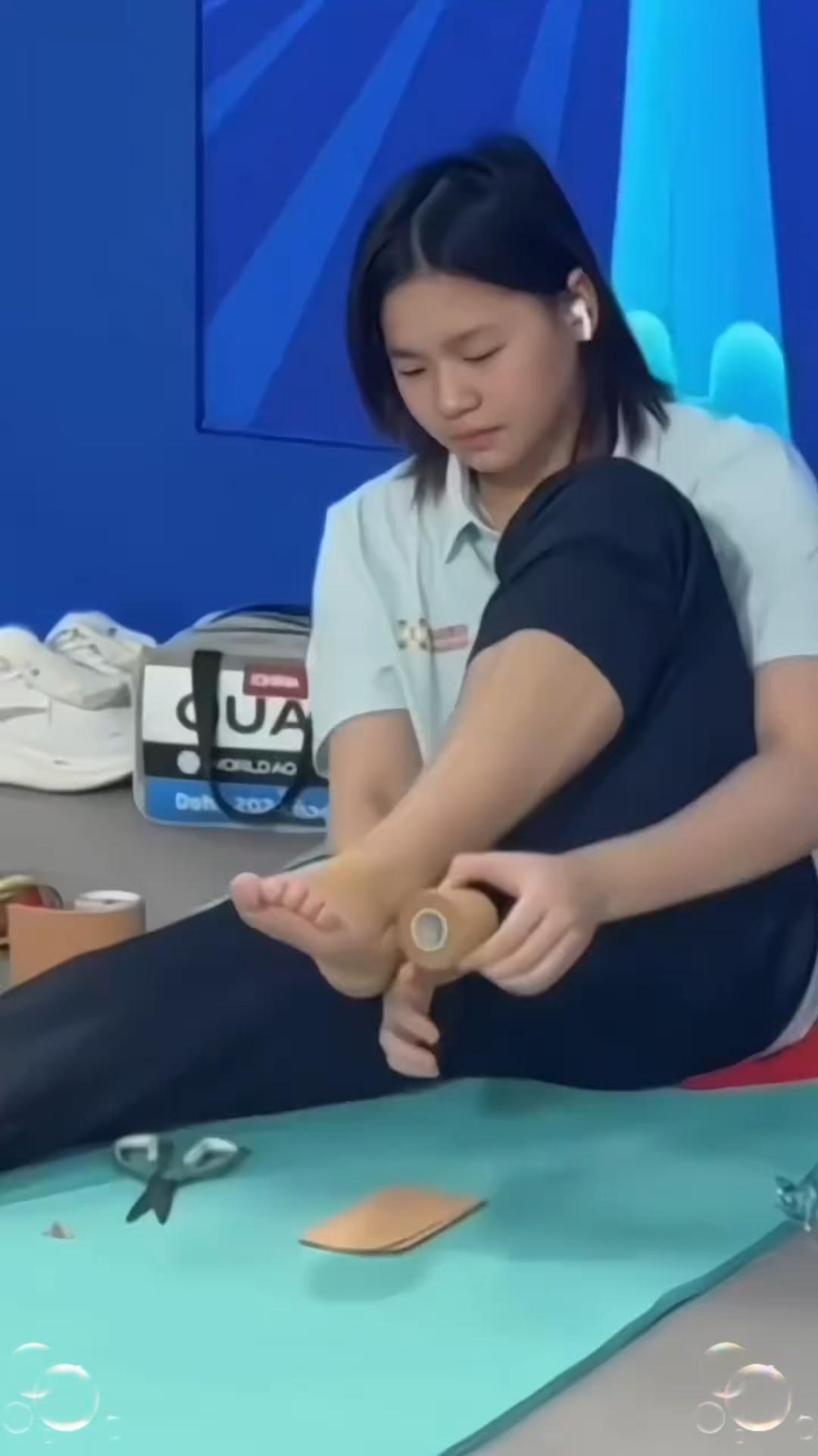 我总觉得全红婵哪里有点不对劲 她明明才18岁 结果身上有种“味道”却遮不