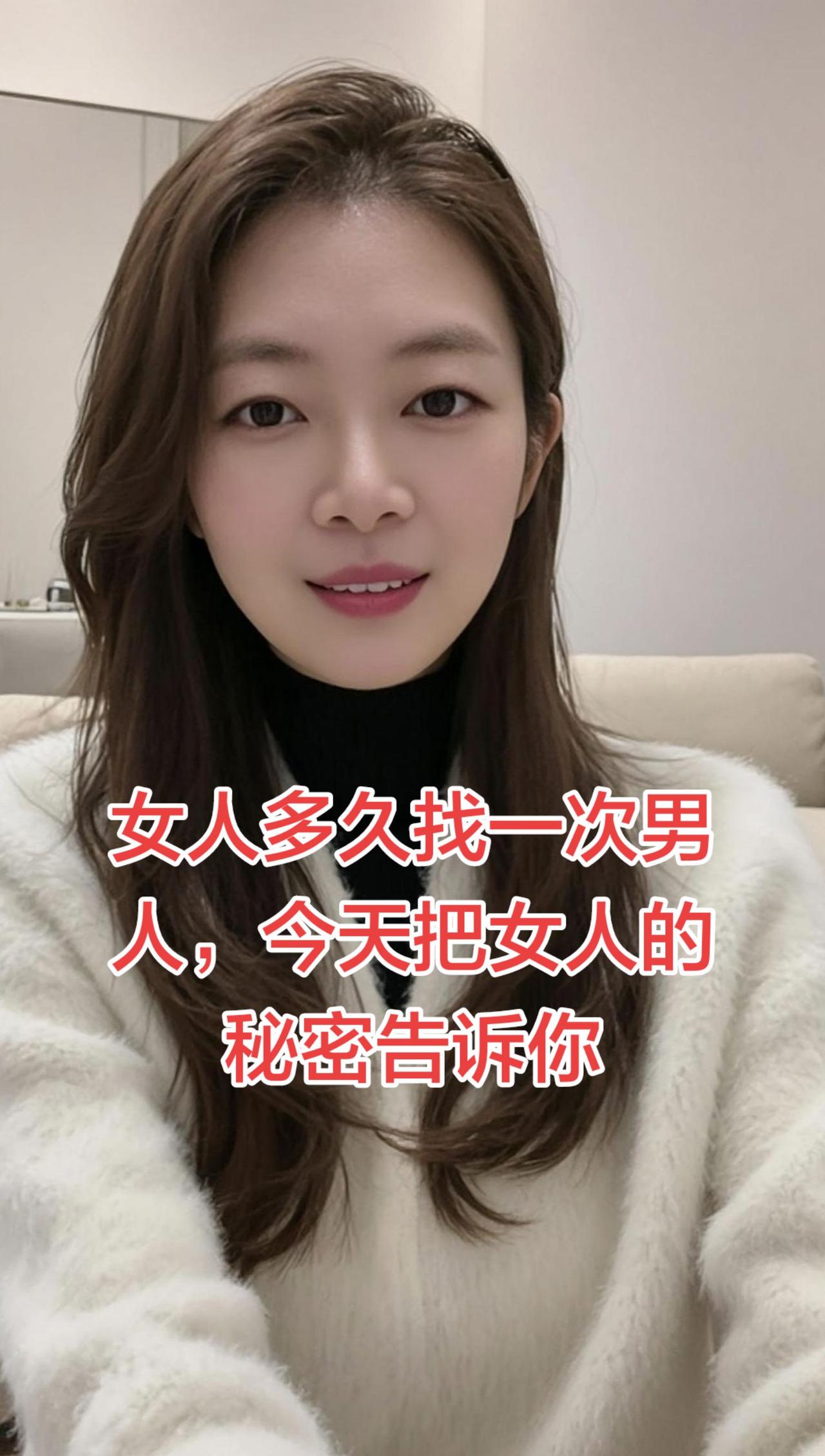 女人多久会找一次男人?今天把女人的秘密偷偷告诉你很多男人都好奇：女人心里在乎一