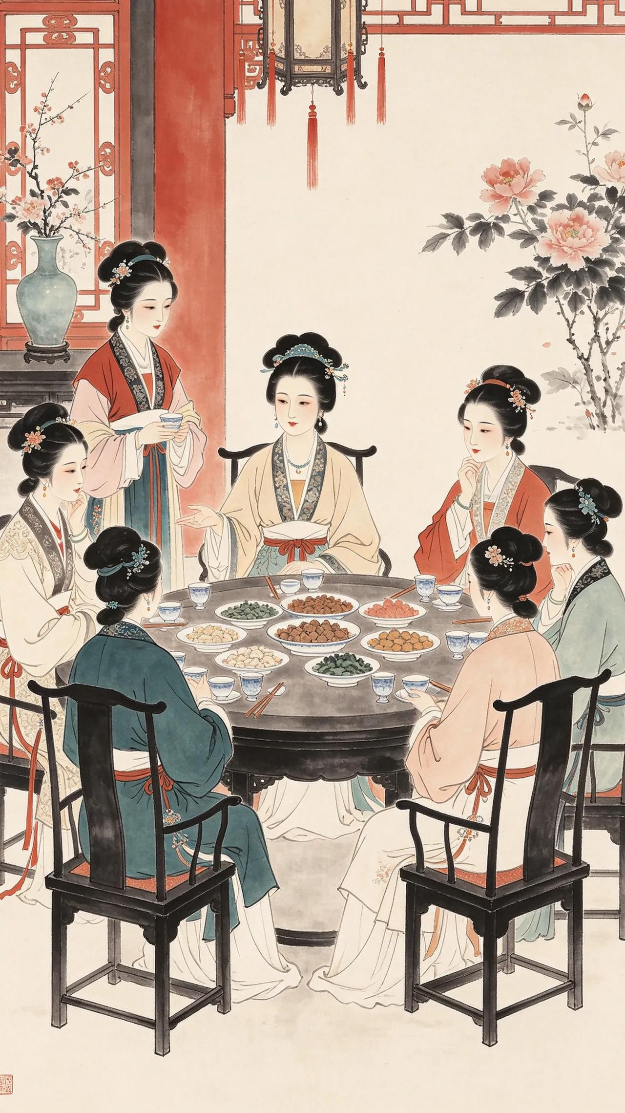 原来《金瓶梅》这里，西门庆的两个老婆暗戳戳的在说潘金莲不会做人。事情是这样的：