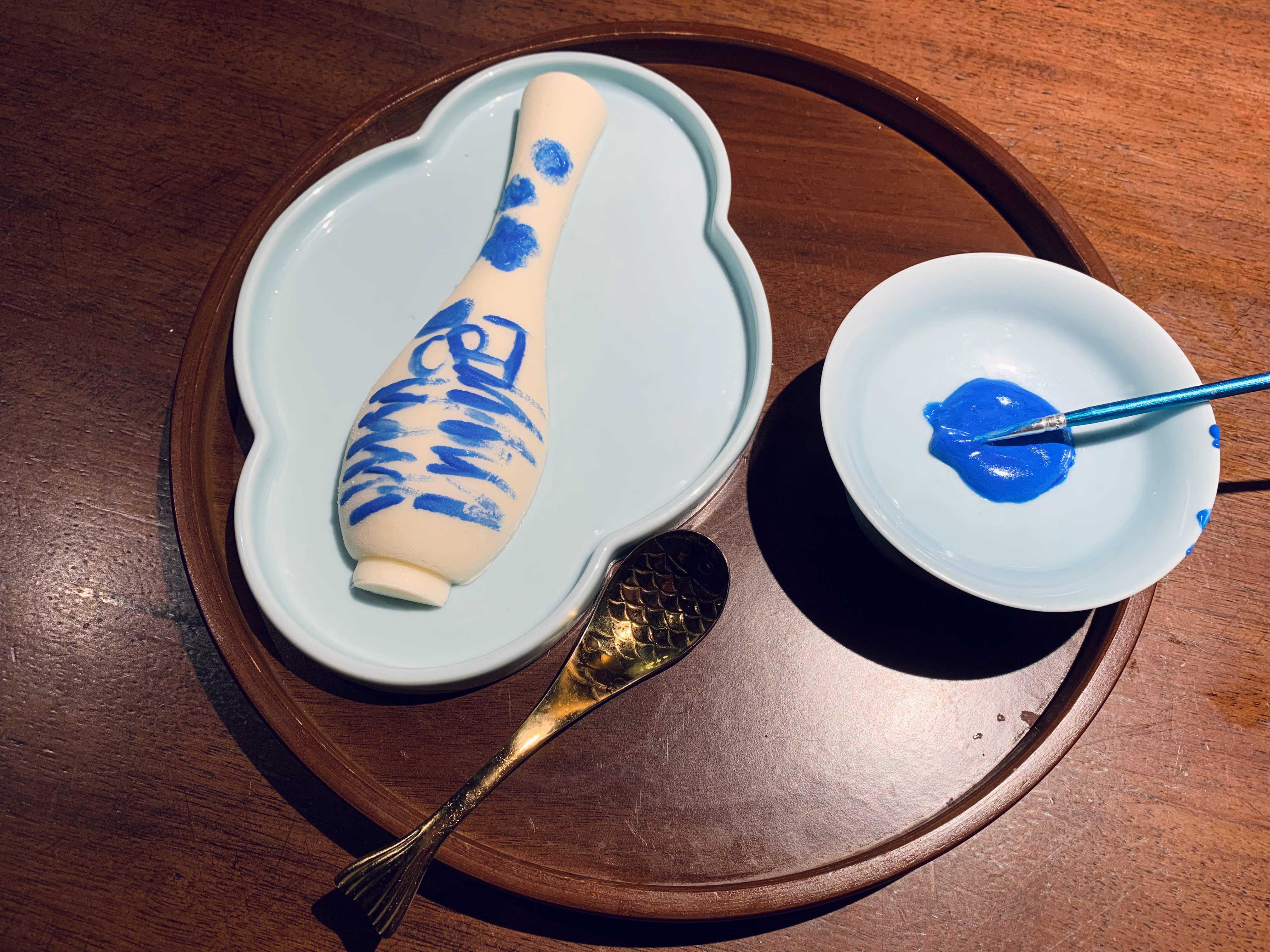 独一无二青花瓷CR7款布丁🍮景德镇