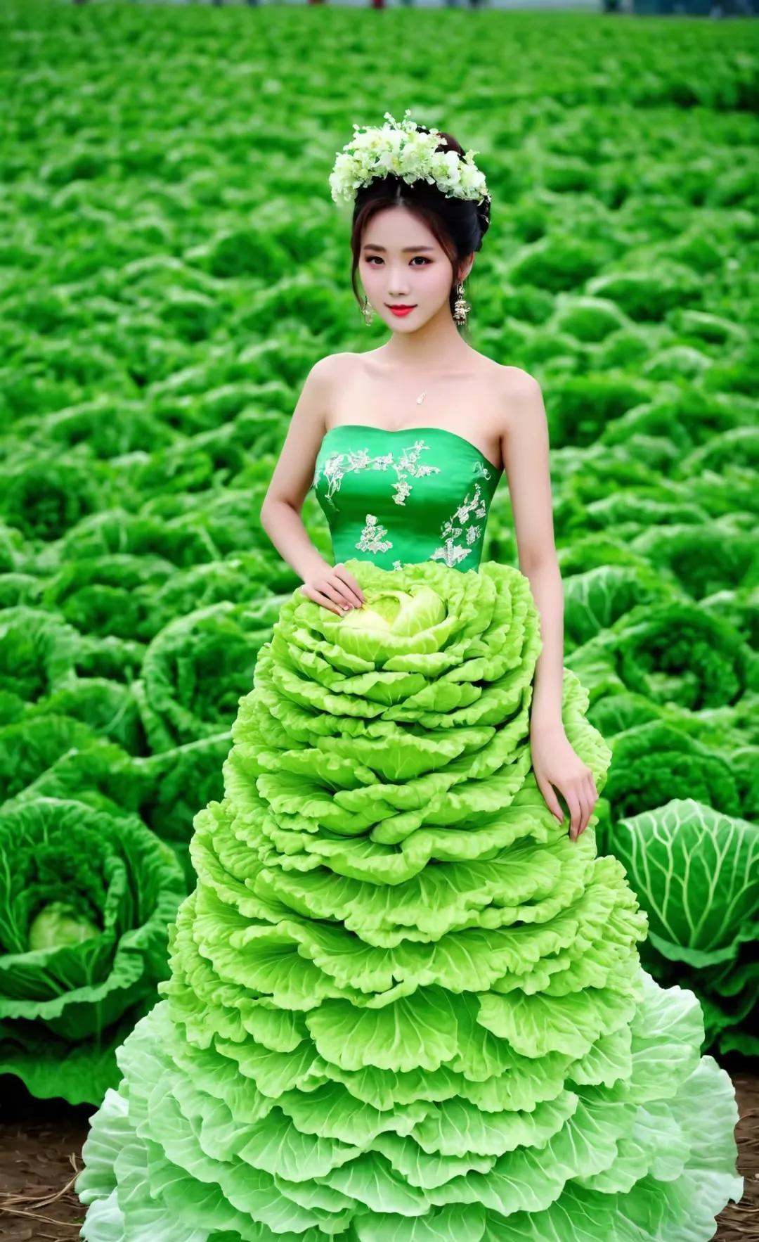 《女娃》贫困山区长大娃，吃苦耐劳把地挖。大棚蔬菜科学种，…………？拋砖