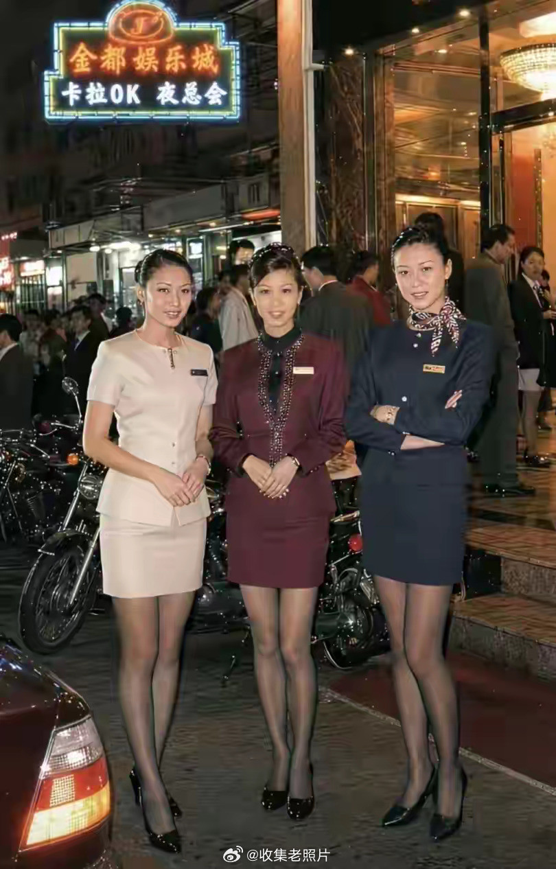 上世纪，珠三角的金都夜总会。这是经济上升期的松弛感，有印象吗？