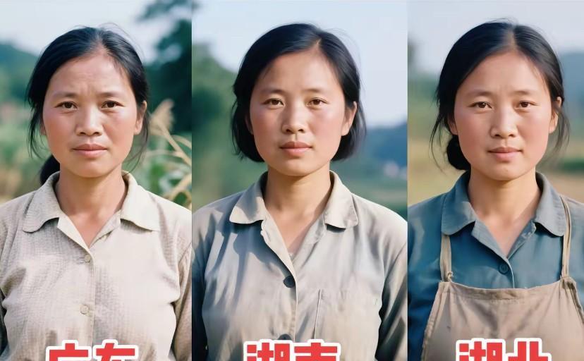 从南方到北方，六省份40岁妇女面貌，哪个省的最好看？