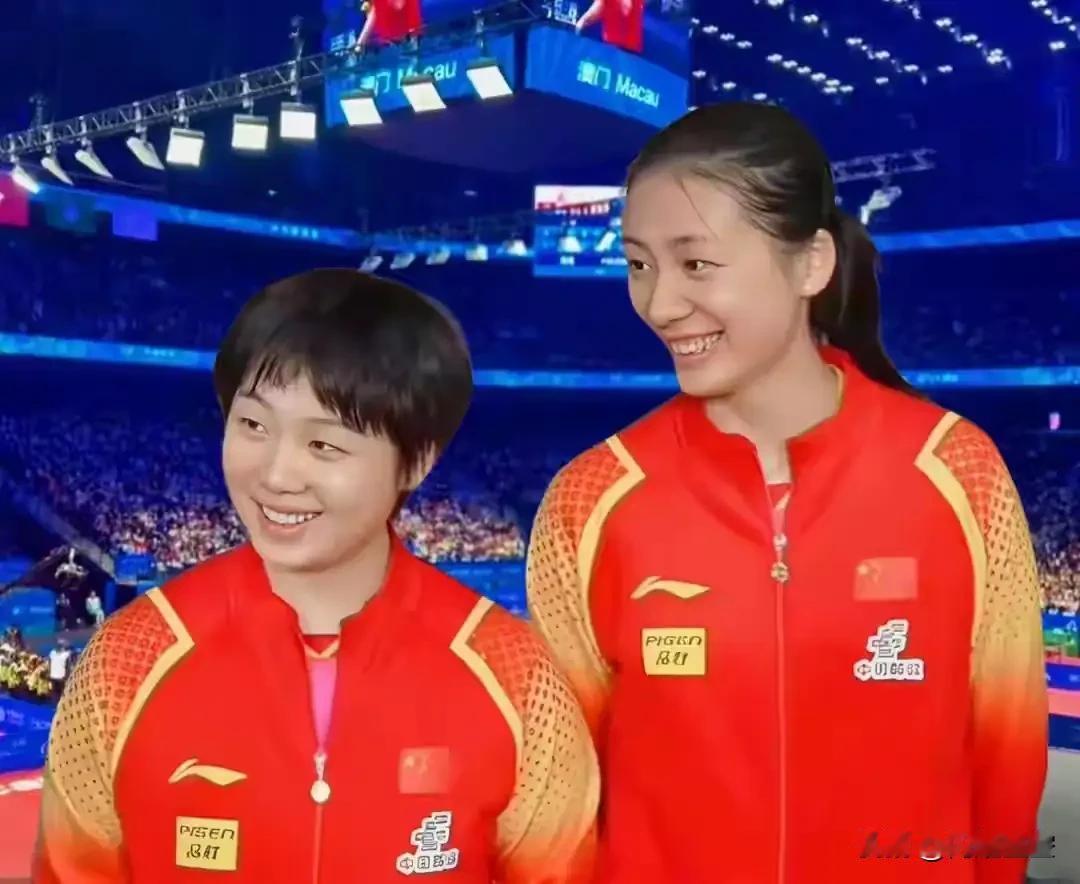大家发现没有，WTT新加坡大满贯，国乒女双意外出局了。蒯曼、陈熠1‑3输给日本