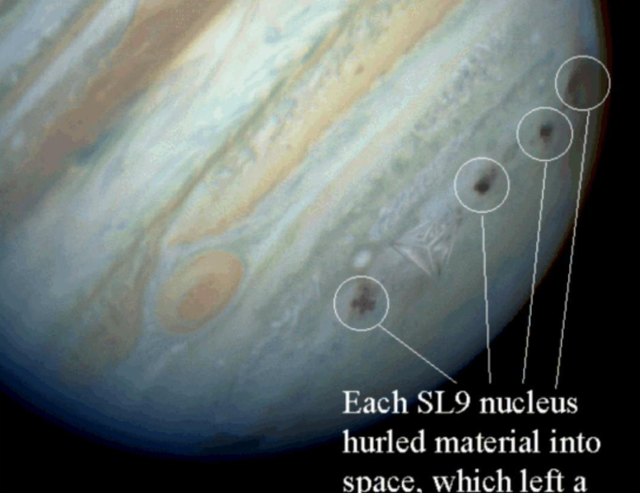 1994年, 如果没有木星拯救地球, 人类可能早就从星球上消失了