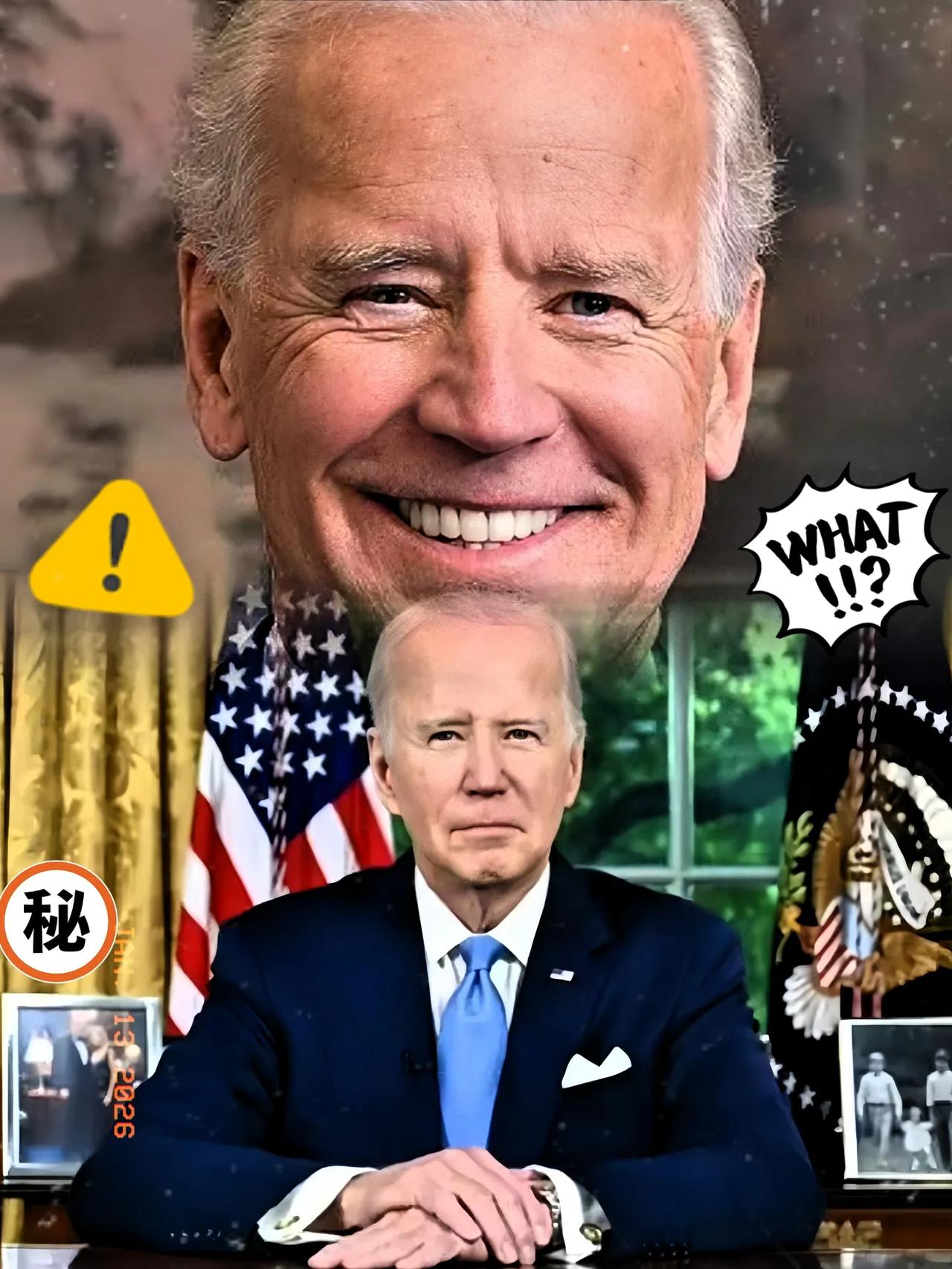 拜登早就预言过，要是特朗普再干四年，美国在国际上的竞争力得掉一大截，搞不