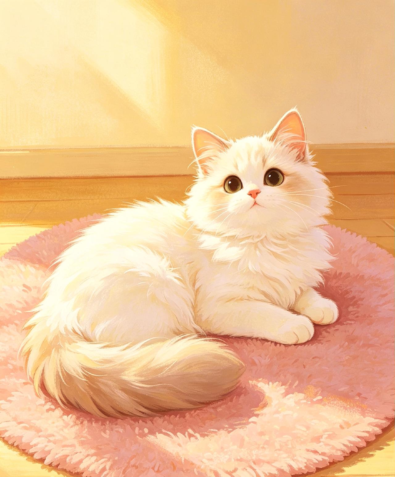 分享一张猫咪照片