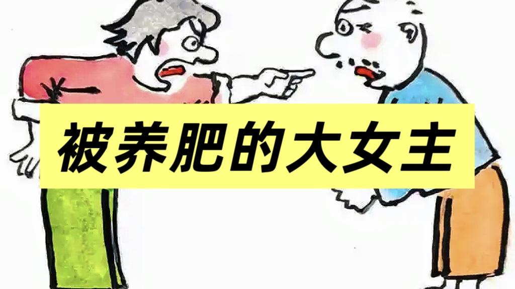 《被养肥的大女主》老婆出轨后闹离婚，这事不稀罕，稀罕的是出轨老婆趁他车祸断了