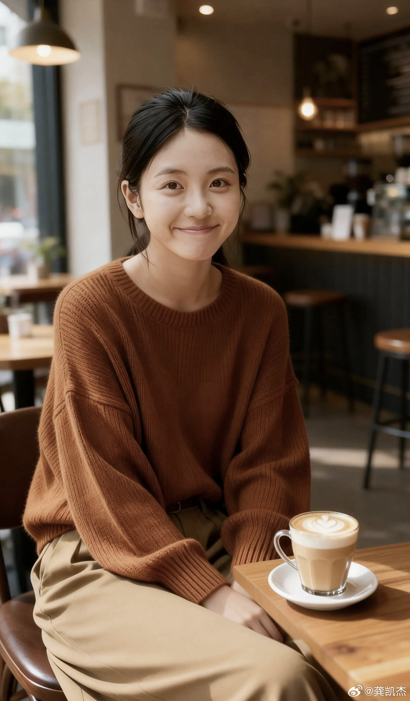 她的眼睛有一个漂亮的名字“杏眼（标准眼）”最漂亮的一种，你觉得怎样？