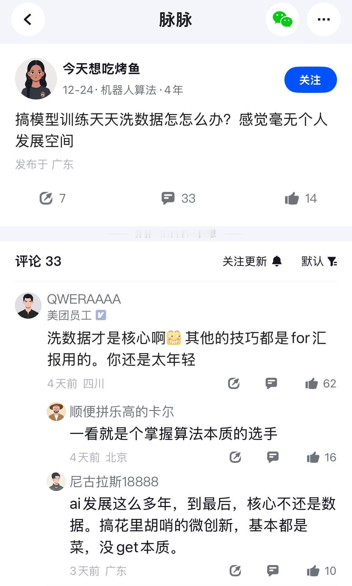 搞模型的天才，核心工作“洗数据”？