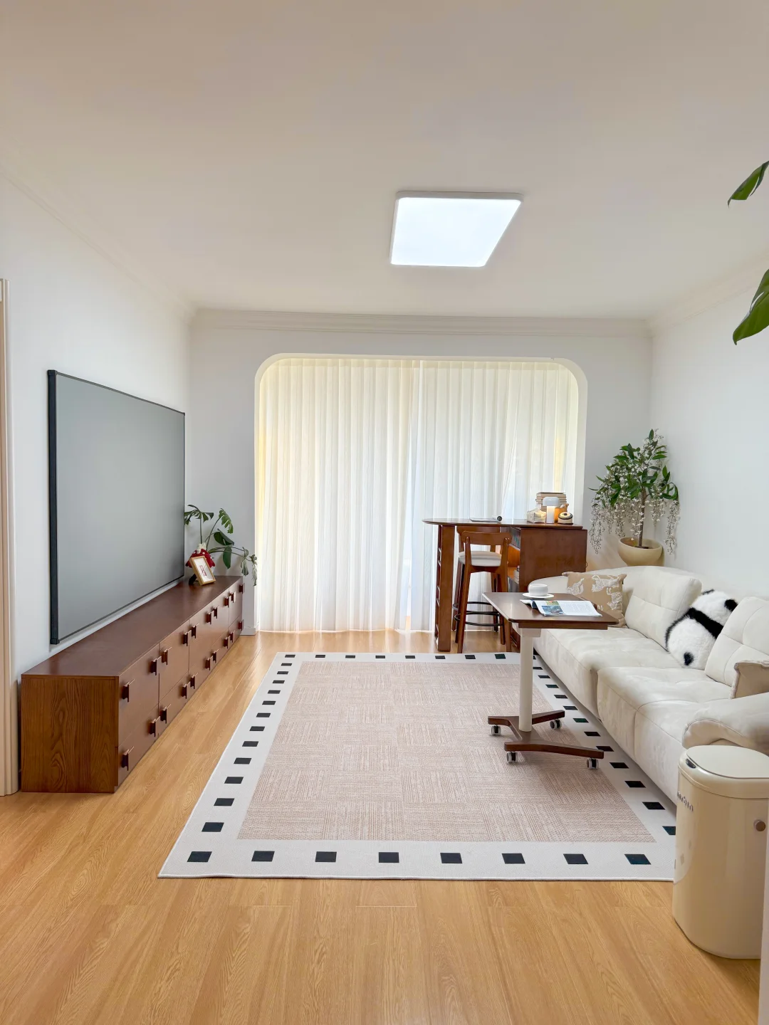 没有全屋定制，没有吊顶的家🏠