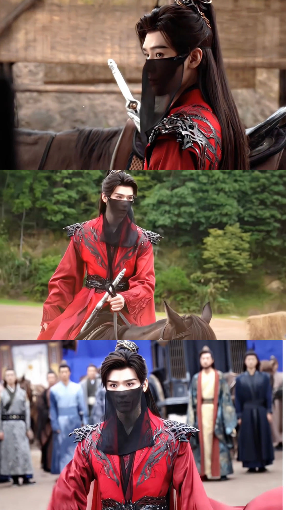 看龚俊这段要从横屏转竖屏从横屏到竖屏，一秒坠入武侠世界！龚俊反重力站城墙瞬间封神