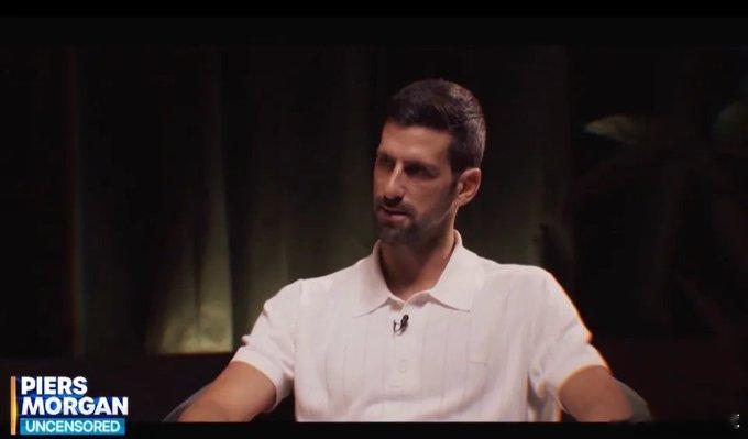 摩根最新对话德约科维奇，为他在疫情期间对德约科维奇的评论道歉。德约科维奇说：“人