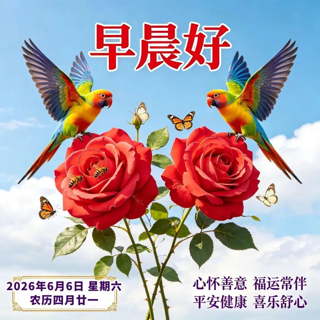 🌤️💫美好清晨如约而至，淡然品味岁月如诗如画，静赏流年时光悠然安稳。常持明媚