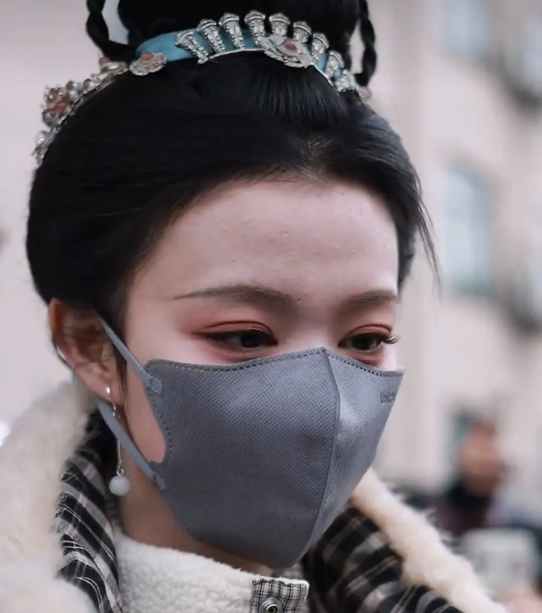 王楚然这个妆面好真实的美啊