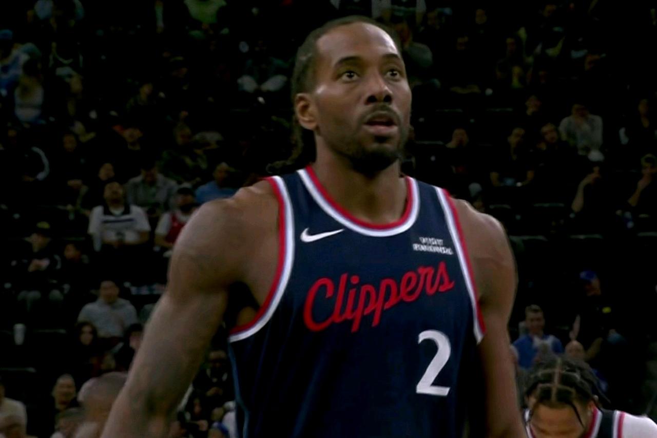 加兰加盟快船5胜0负！伦纳德狂飙45分，正负值逆天41+，哈登离开快船真的变强了