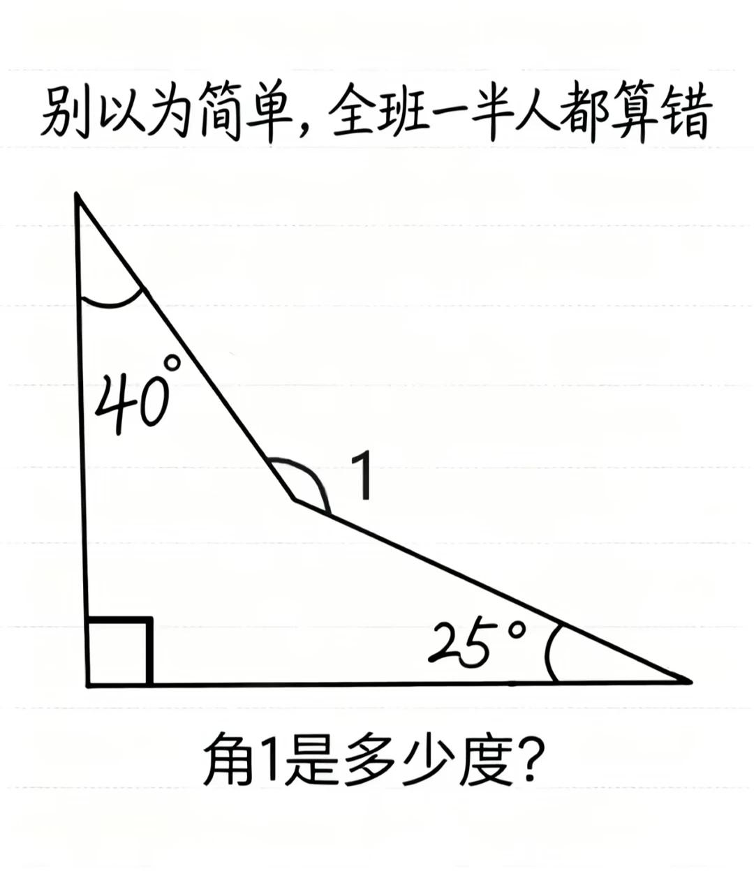 一道典型的多边形内角和、外角计算趣味数学题......不要算错哟！