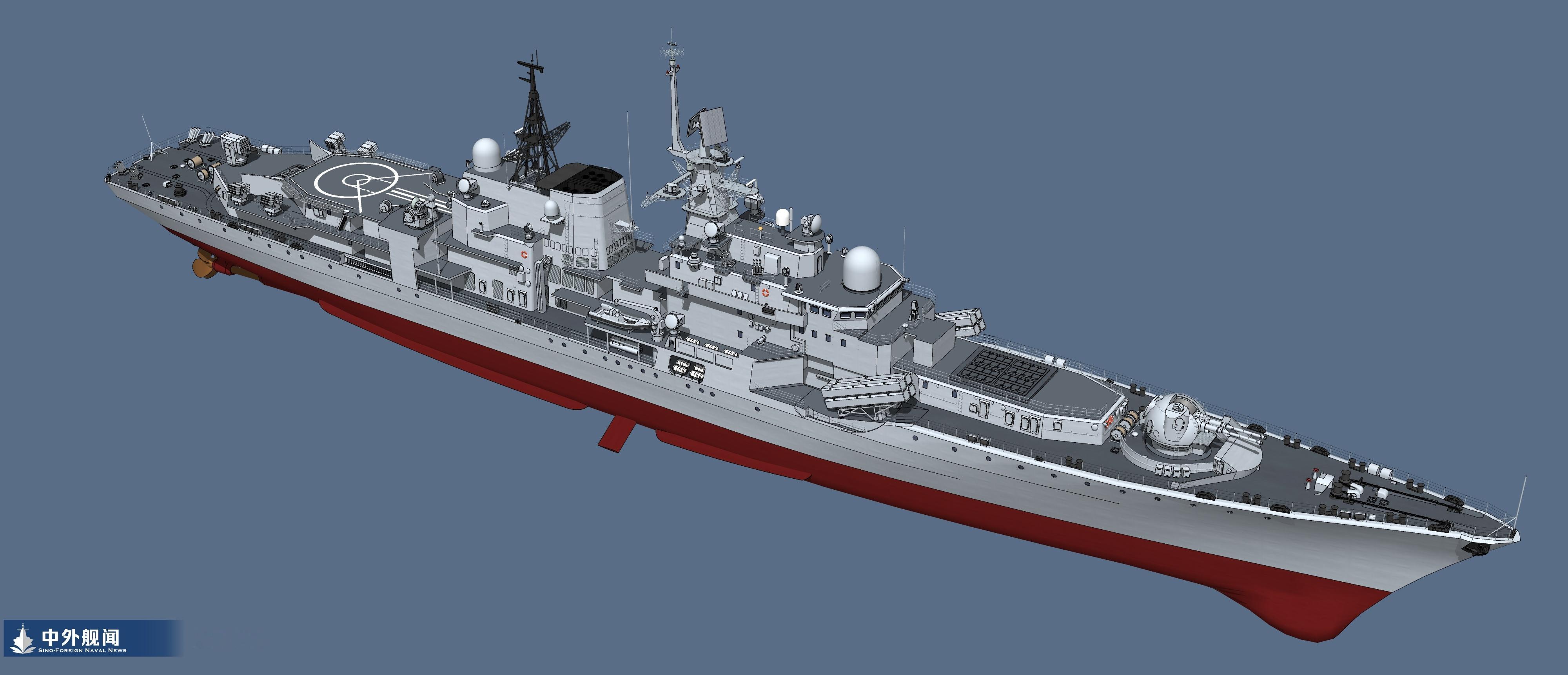 956EM现代化改造中外舰闻