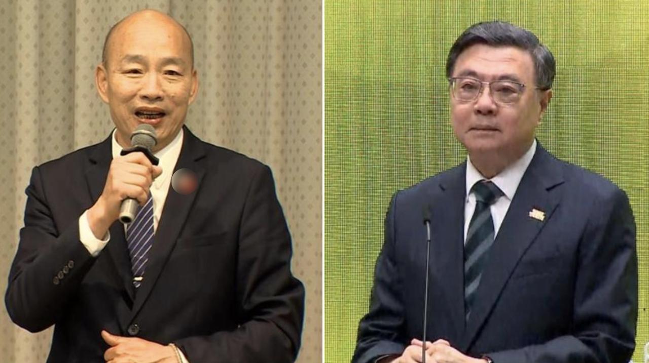 台“行政机构”再拒副署！韩国瑜怒轰"谁给这么大权力"，卓荣泰古文回呛台"行政
