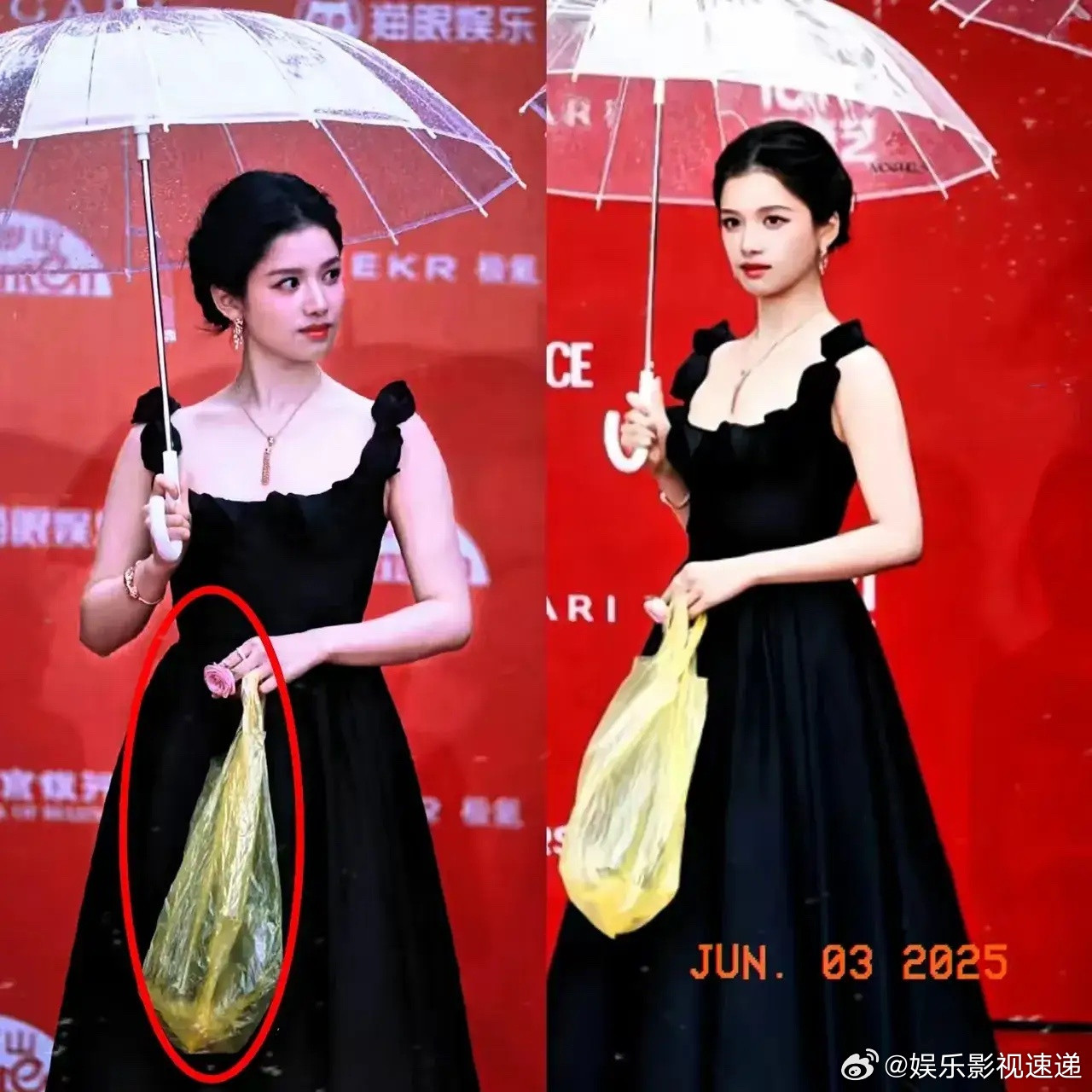 本来以为张婧仪飘了，因为《藏海传》火得不要不要的，大家都以为张婧仪背的是巴黎世家