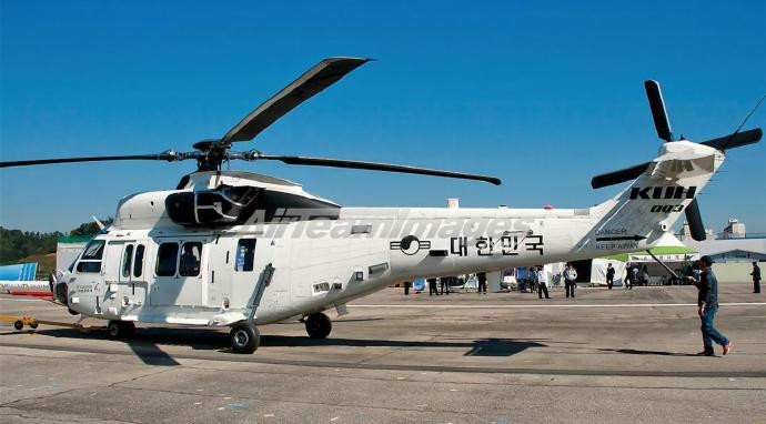 每天认识一件兵器韩国KUH-1“雄鹰”通用直升机KUH-1是韩国航天工业公司以