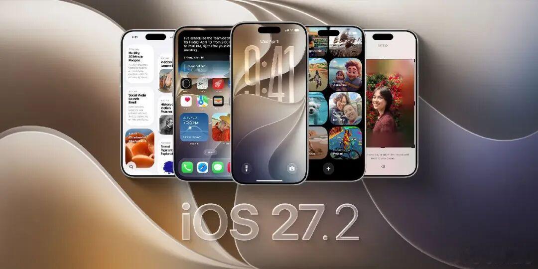 iOS27.2正式版，发布日期确定！很多果粉还在等iOS小版本更新，这次