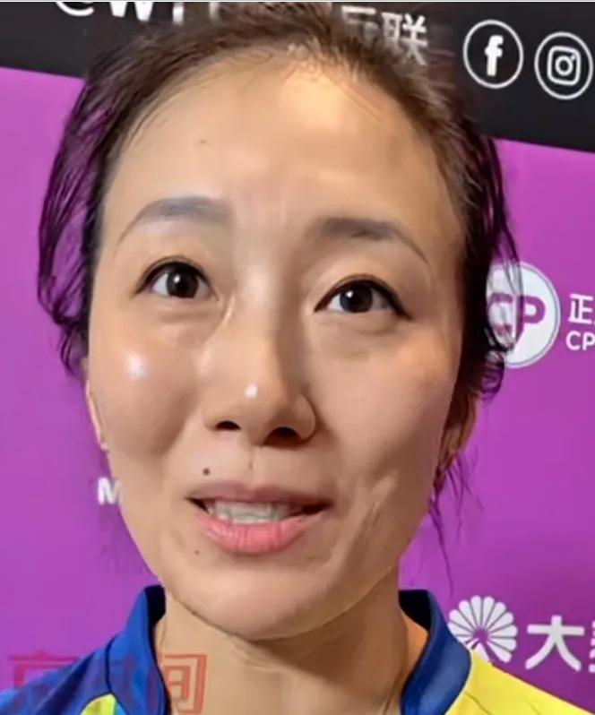 华裔德国乒乓球选手韩莹，在WTT澳门冠军赛赛后接受国内媒体采访时坦言：希望亚
