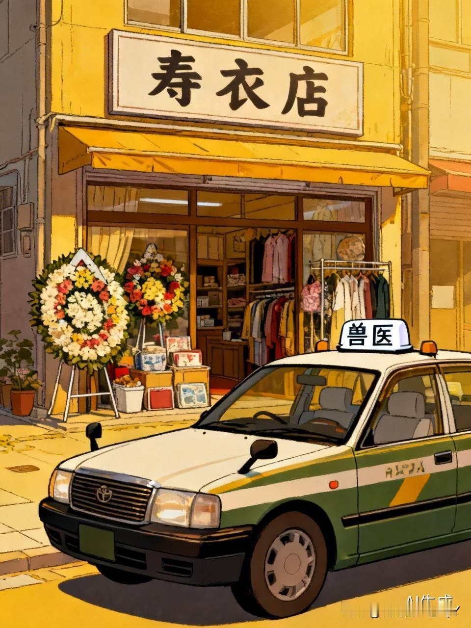有个出租车司机拉了位六十来岁的乘客，对方一上车就让他找个有寿衣的地方。司机寻思