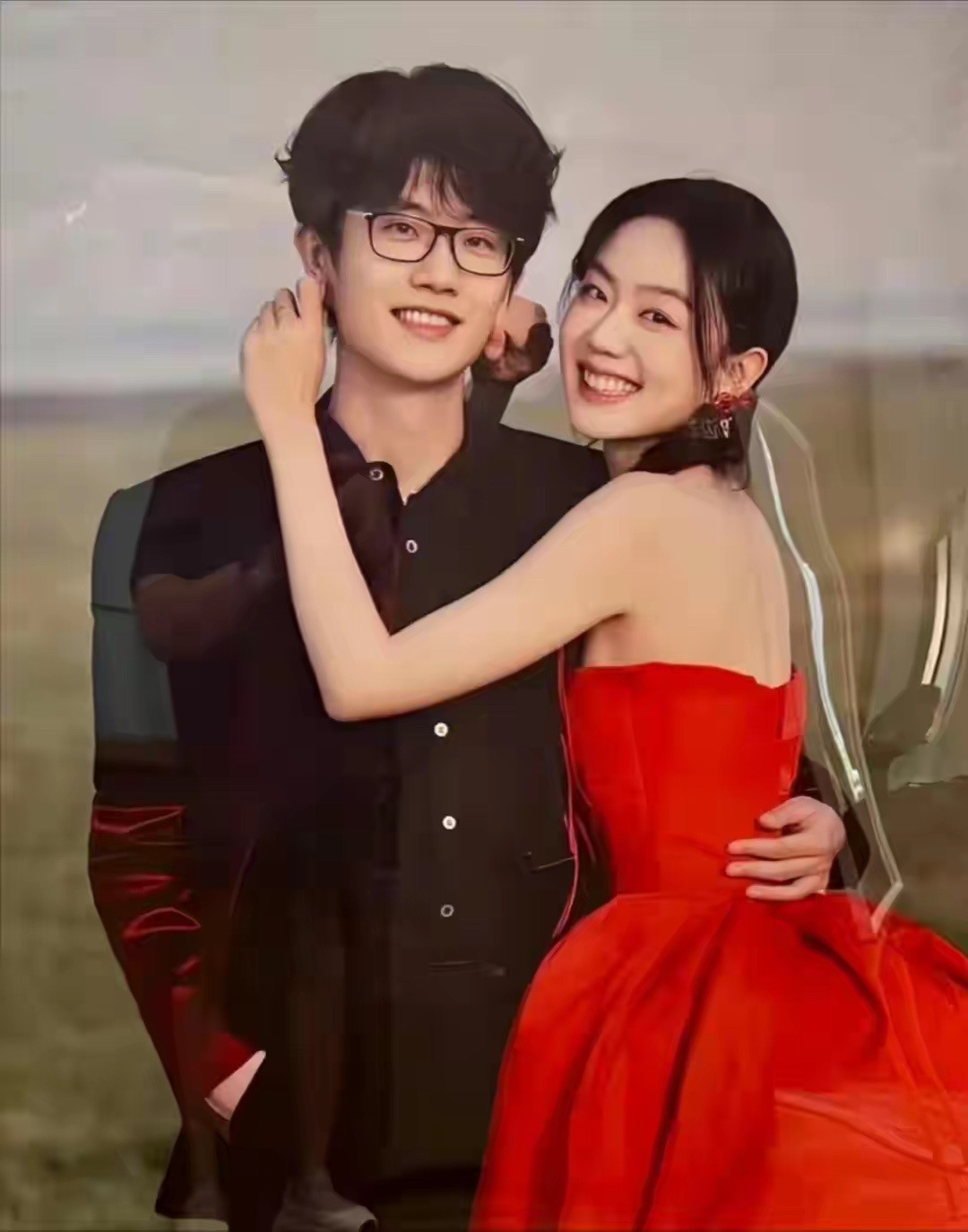 婚后首更！冯禧素颜逛动物园，笑容灿烂，这才是追星天花板的样子​​​
