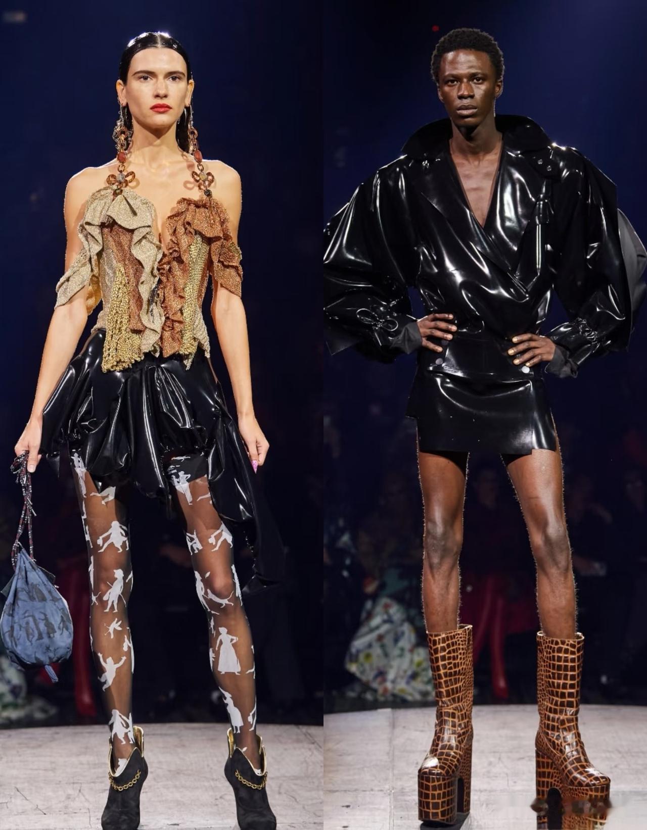 秀场分享｜撕裂常规｜西太后VivienneWestwood23春夏🌑BOR