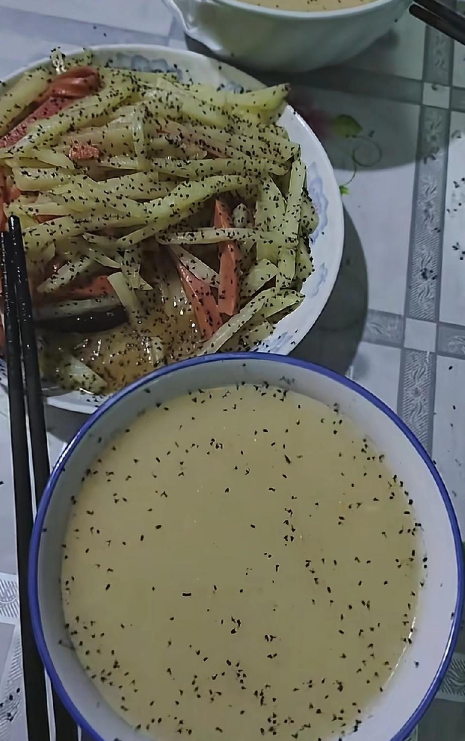 最近天气反常河南这边出现大量的小飞虫洛阳工地上密密麻麻的全是小飞虫听说这种