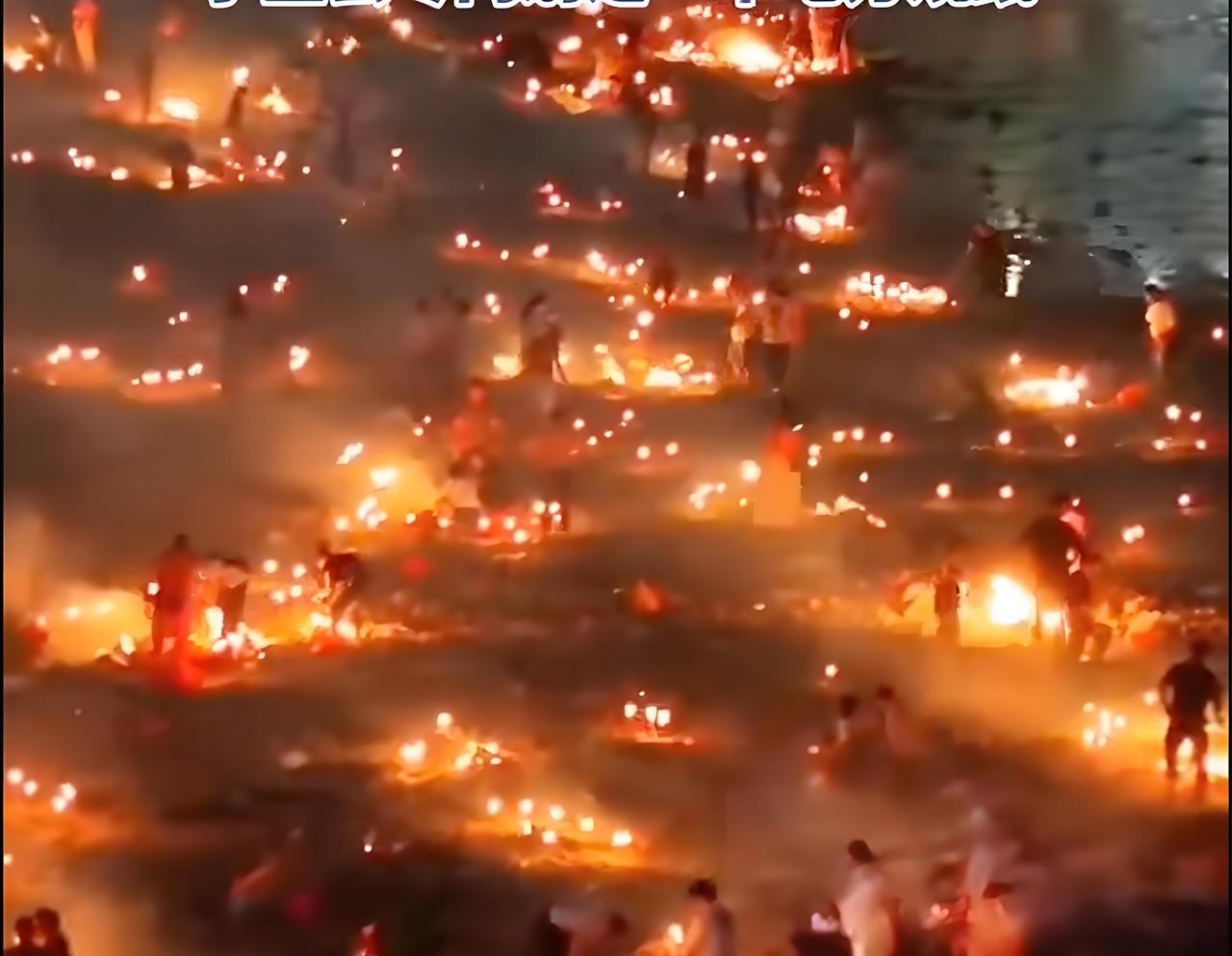 强烈建议向贵州学习中元节集中烧纸祭祖，这种做法太温暖人心了。中元节来了，每年这个