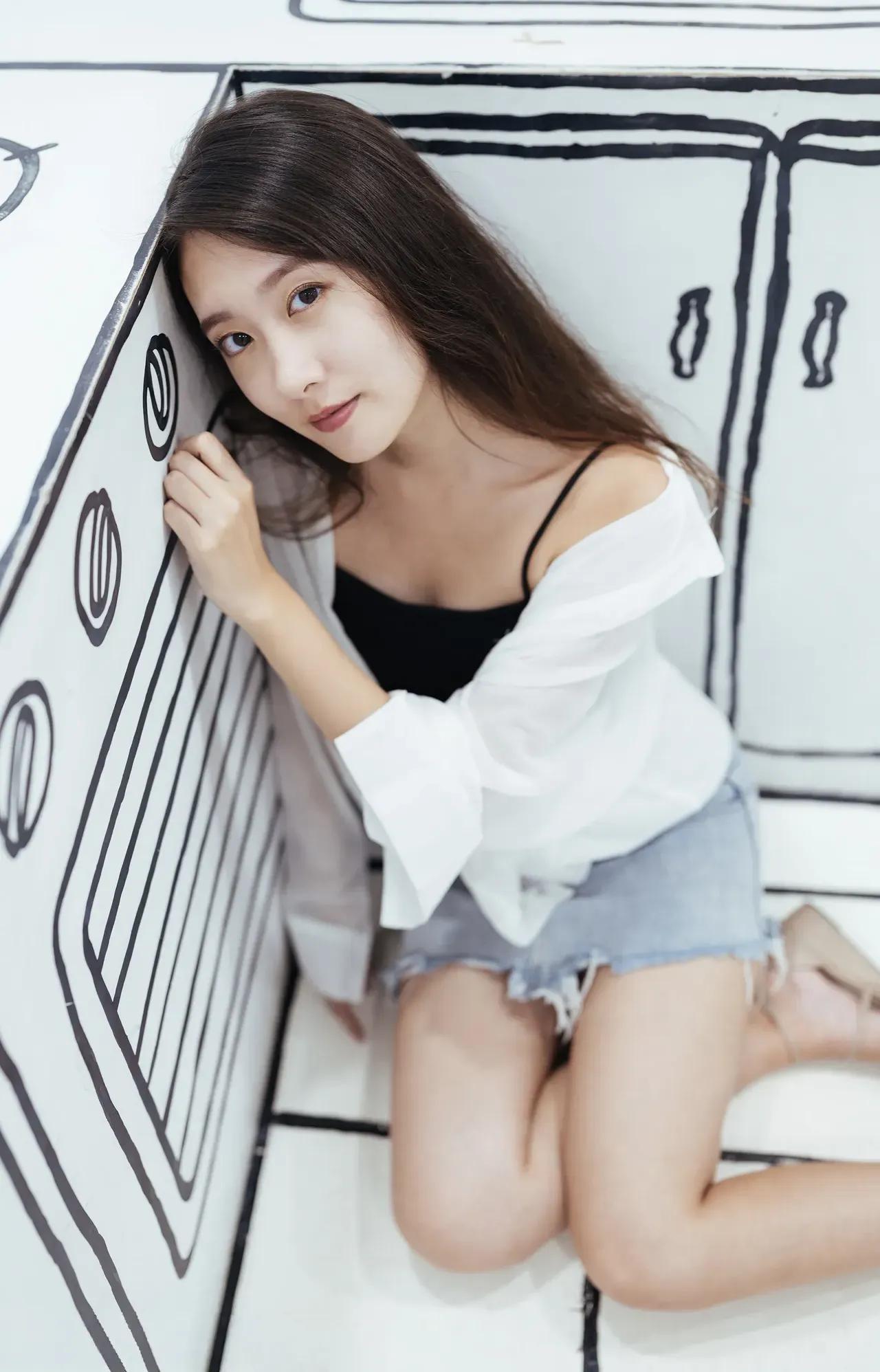 少女心爆棚的黑白厨房，甜美少女俏皮可爱！🍃💕微胖身材该怎么穿搭微胖滴女生好