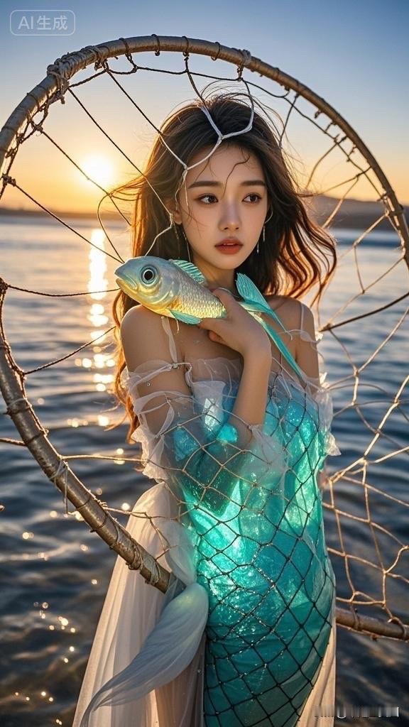 梦幻美人鱼，海边的童话世界