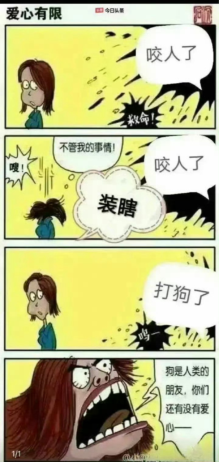 男童被流浪狗咬伤右脸缝了20针狗咬人，它看不见。狗被打，狗狗是人类的好朋友。