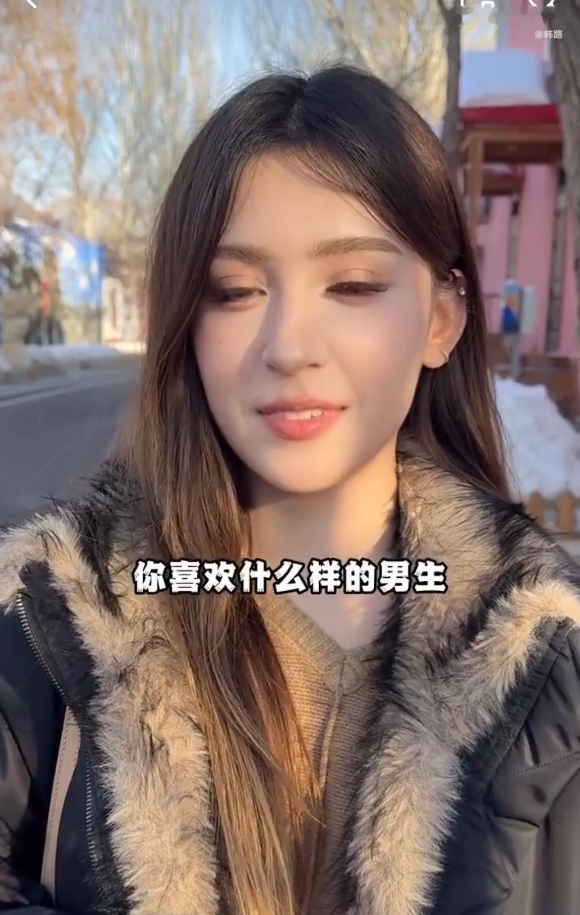 网友街访，新疆美女满大街都是迪丽热巴，比她好看的更是比比皆是，这又是想让我去新疆