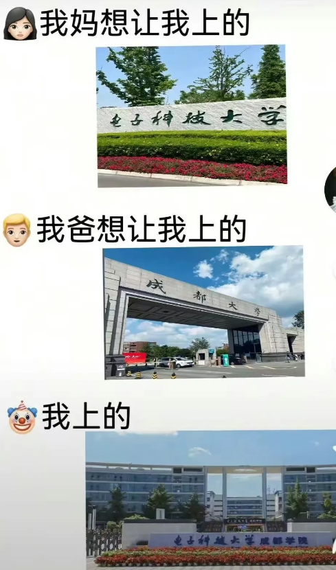 真是一个大孝子，同时满足了妈妈和爸爸的愿望。