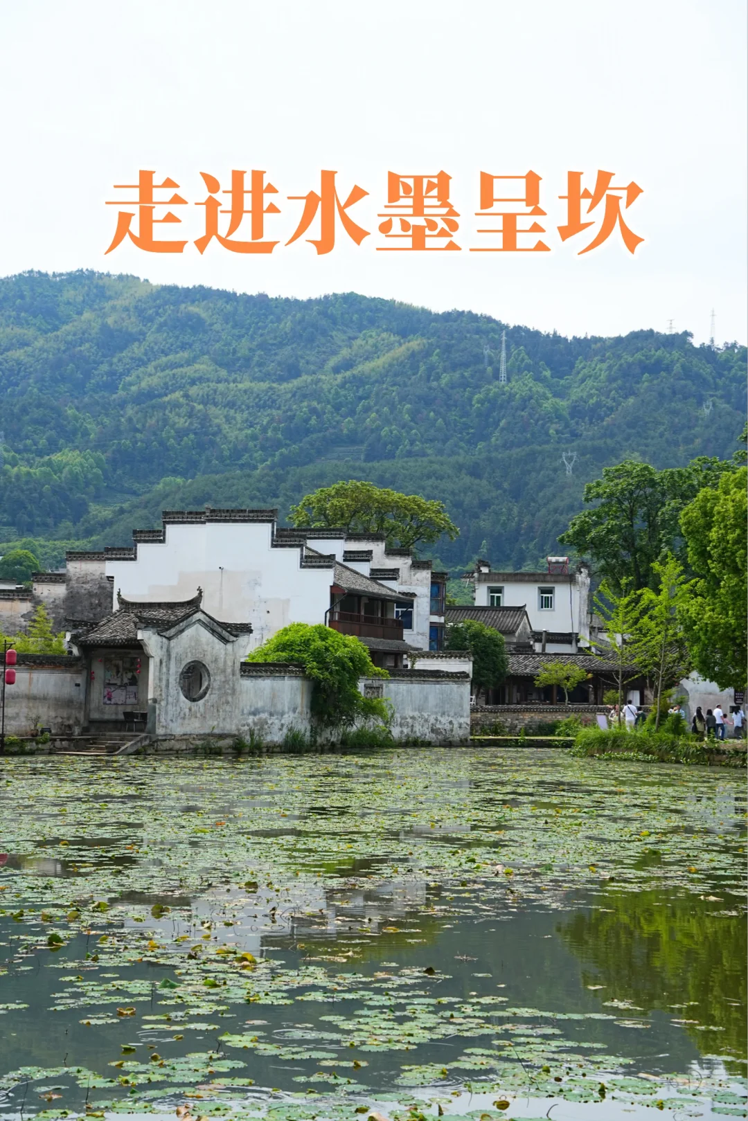 走进呈坎白墙黛瓦｜慢逛千年徽州古村