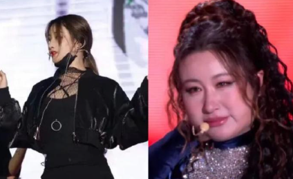 你绝对不敢想象，两张照片是同一个人。她就是在跨年晚会上，被李川求婚的锤娜丽莎