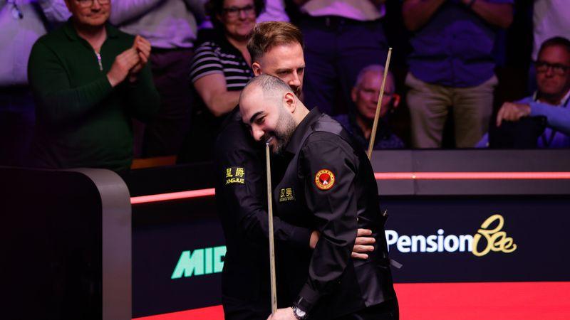 有点狂，瓦菲展望与吴宜泽的比赛。北京时间4月28日凌晨，当吴宜泽13-11战胜